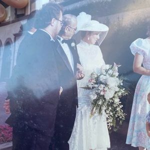 Victorian style wedding dress